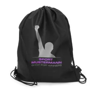 Rucksack BOLOGNA - aus Polyester mit Zuziehkordel