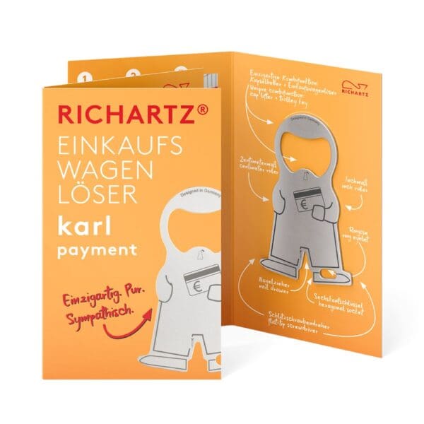 EINKAUFSWAGENLÖSER karl payment