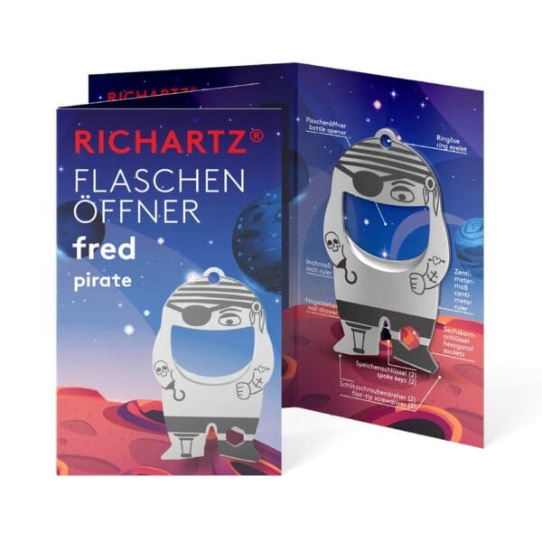 FLASCHENÖFFNER fred pirate