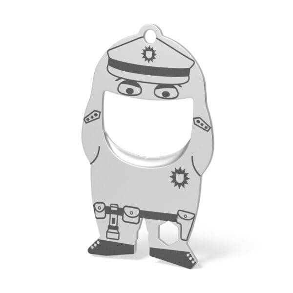 FLASCHENÖFFNER fred police