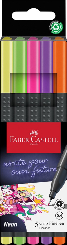 Fineliner Grip Finepen neon