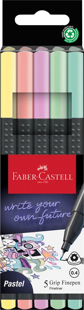 Fineliner Grip Finepen pastell