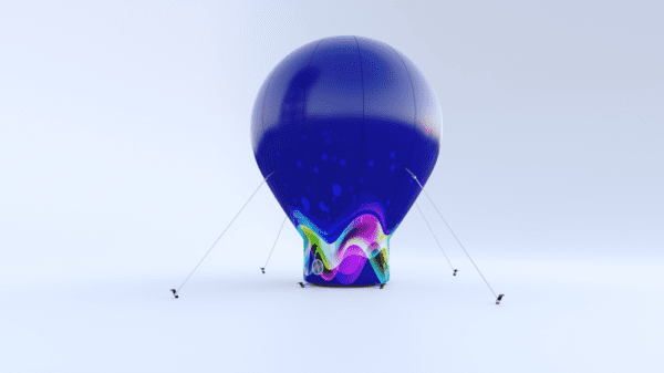 Aufblasbarer Rundballon Drop