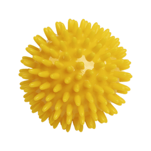 Igelball / Massageball 80mm/Gelb (neutral)