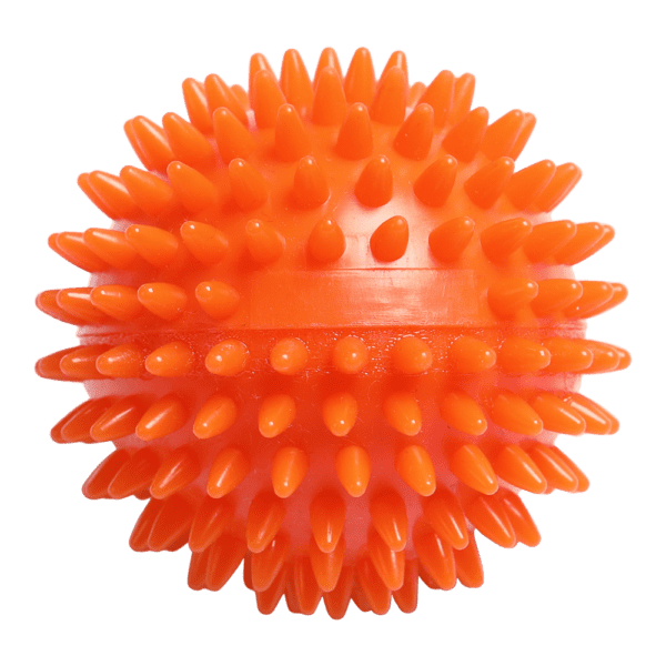 Massage-Igelball, eckiges Prägefeld