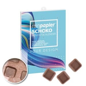reinpapier® SchokoAdventskalender HOCH