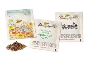 Samentüten Bienenschmaus (mit Werbedruck)