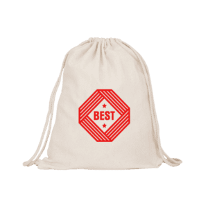 Baumwoll Rucksack naturfarben