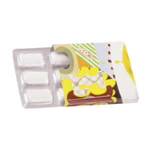 Kaugummi  Papphülle 6 Stück