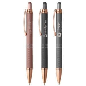 Kugelschreiber SAGAR Stylus Soft Touch
