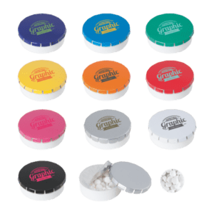 Super runde Click-Plastikdose (Ø 45 mm)