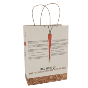 Tasche aus 50% baumfreies Papier
