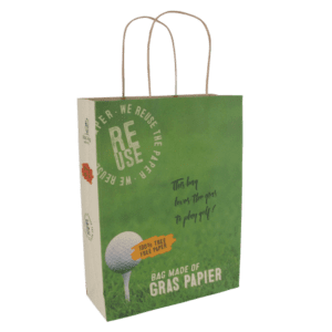 Tasche aus Graspapier, 50% baumfrei