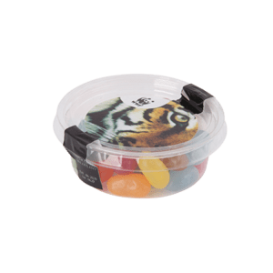 Transparenter biologisch abbaubarer Becher