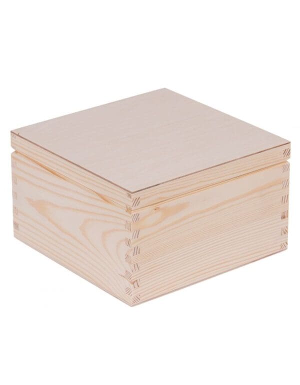 Holzkiste 20x20x13 cm