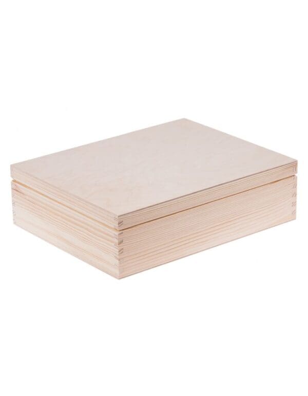 Holzkiste 28x22x8 cm