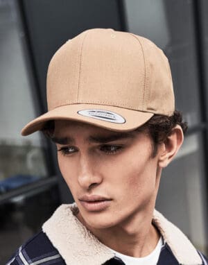 6-Panel Curved Metal Snap