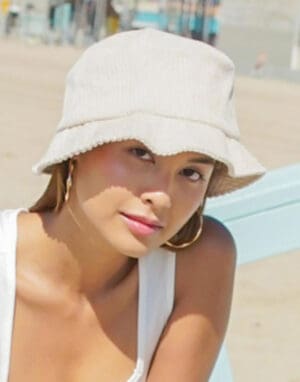 Big Corduroy Bucket Hat