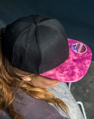 Cap Bronx Glitter Flat Peak Snapback