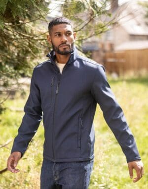 Jacket Honestly Made Recycled Softshell