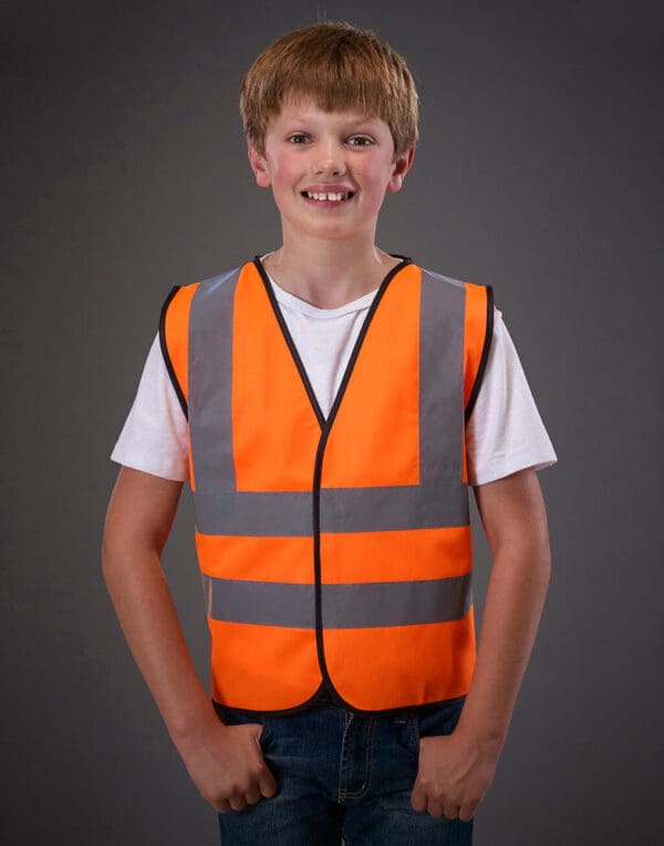 Kids Fluo 2 Band + Brace Waistcoat