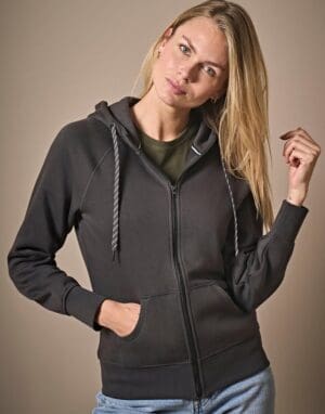 Ladies' Fashion Full Zip Hood