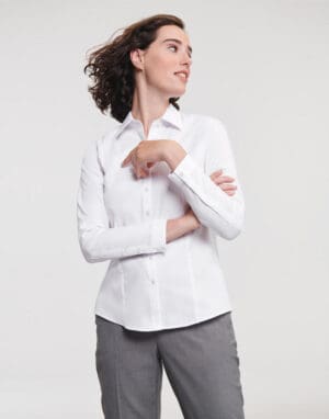 Shirt Ladies' LS Herringbone