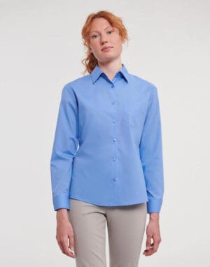 Shirt Ladies' LS Poplin