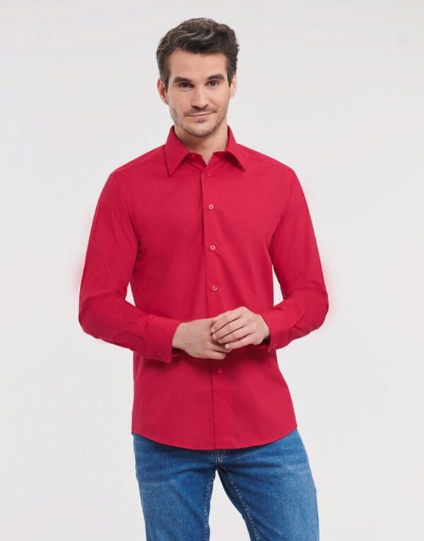 Shirt Tailored Poplin LS
