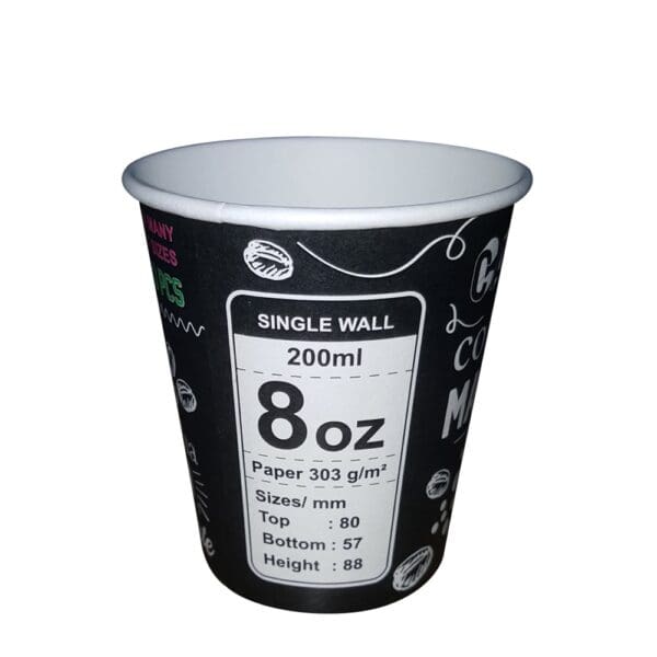 Kaffeebecher Deckel für 8oz – 80mm