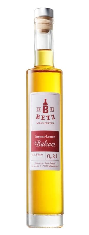 Flasche Atlantis mit Ingwer-Lemon -Balsam 5% Säure