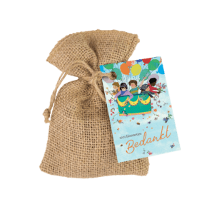 Blossombs Blumenbombe -  Jute-Tasche