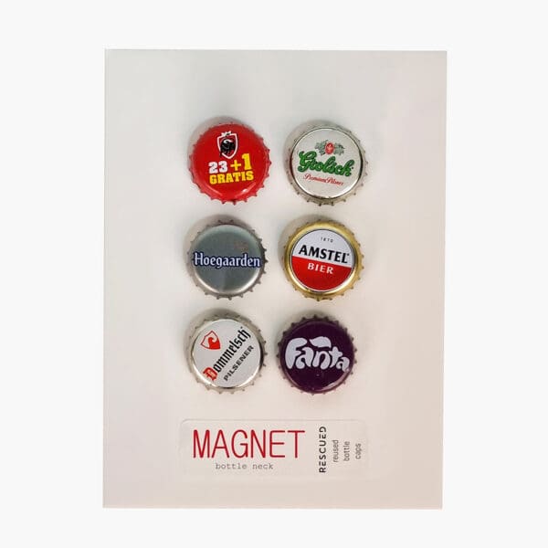 Magnet RESCUED - The - van gebrauchten Kronkorken