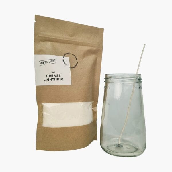RESCUED - Make your own candle - aus recycelten Fetten