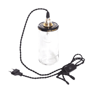 RESCUED - The Pickle Light schwarze Seilschnur - Kesbeke Topf