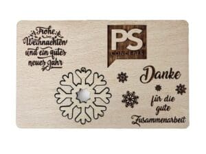 Holzkarte