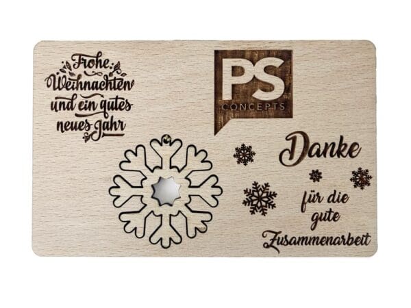Holzkarte