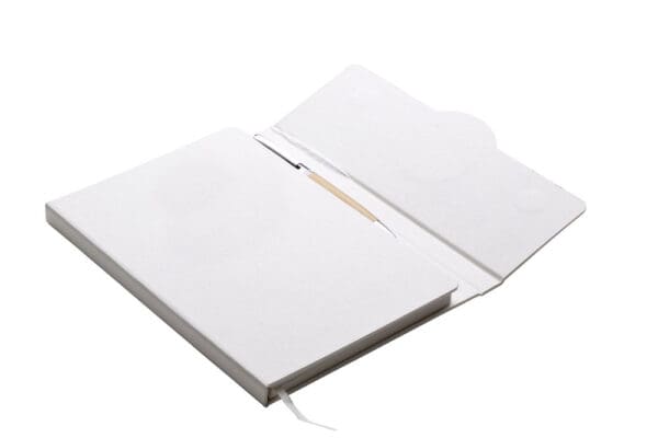 Kugelschreiber Notizbuch mit in Box LATTE