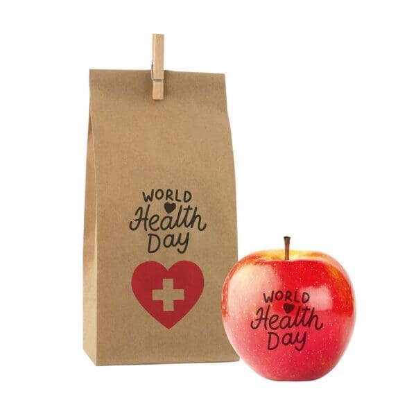 Apple Bag "World Health Day"