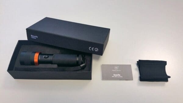 Security 3W schwarz/orange