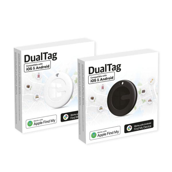 DualTag Tracker Apple und Google Android