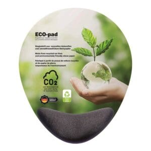 ERGO ECO-pad, Mauspad  200 x 240 mm, ca. 2 mm dick, HB Grau