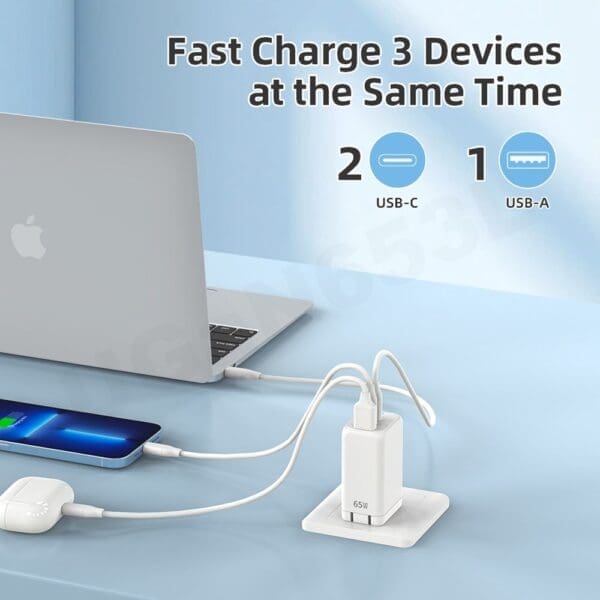 PD Fastcharge Adapter GAN 65 Watt