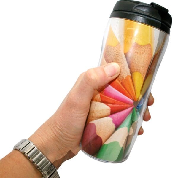 PROMO-Mug Thermobecher Kunststoff mit Fotodruck