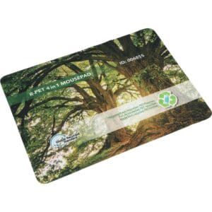RPET 4 in 1  Mikrofaser Mousepad,  165 x 220 x 1 mm