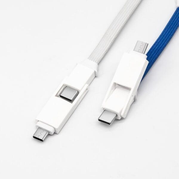 Schlüsselanhänger 2 in 1 Magnetisches Ladekabel