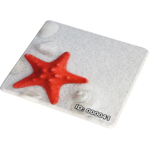 Soft-Untersetzer, Untersetzer MINI-pad Quadra 100 x 100 mm, 1,5 mm dick