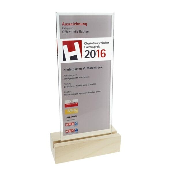 Award Pure Glas Holz