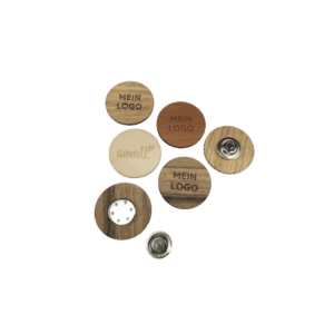 Magnet-Holzbutton NFC