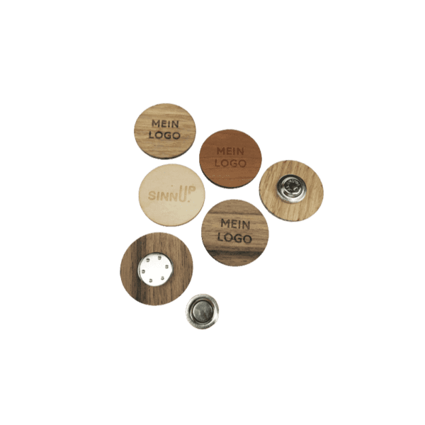 Magnet-Holzbutton NFC